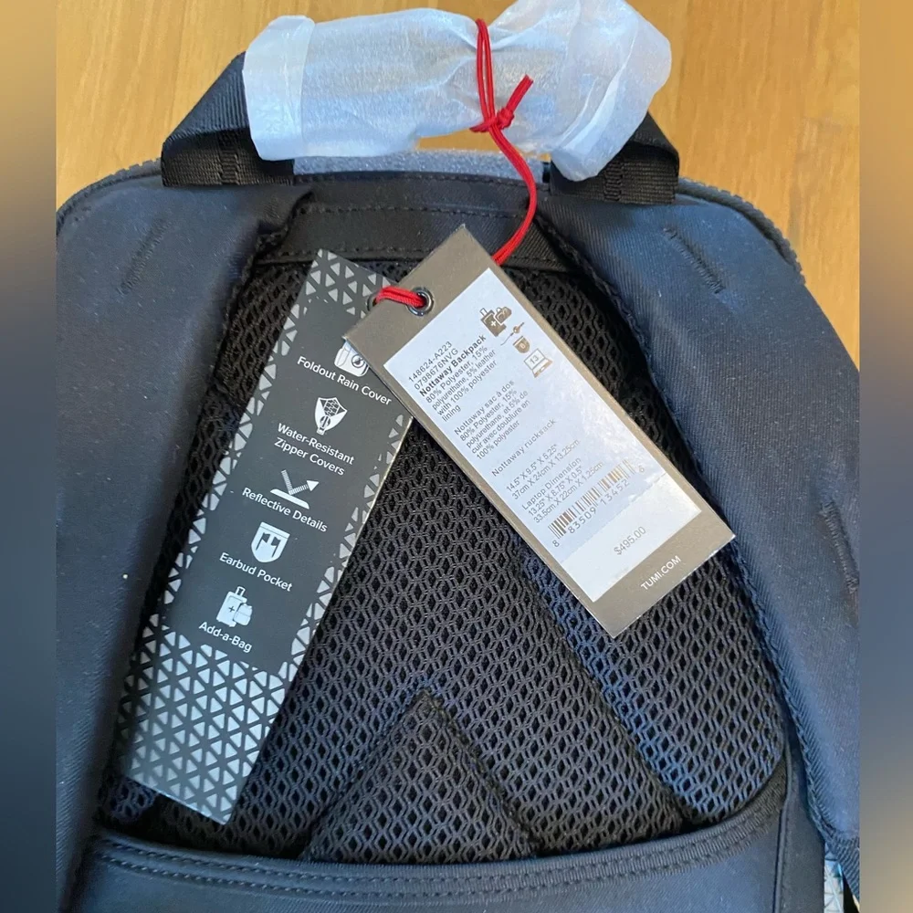 New W/Tags Tumi Nottaway Rucksack Backpack